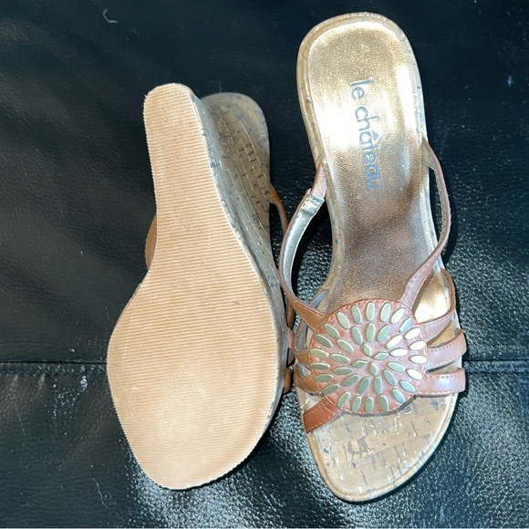 💥2/15$💥. Le Chateau wedges - Picture 3 of 3